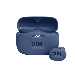 JBL Tune 130, zila - Bezvadu austiņas JBLT130NCTWSBLU