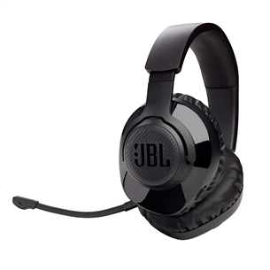 JBL Quantum 350, melna - Bezvadu austiņas ar mikrofonu