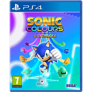 PS4 game Sonic Colours Ultimate