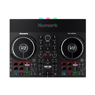 Numark Party Mix Live, melna - DJ kontrolieris PARTYMIXLIVE