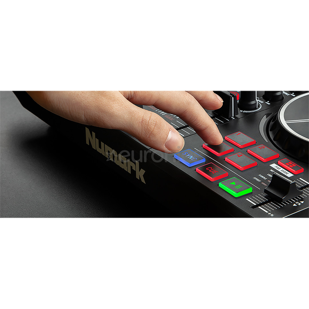 Numark Party Mix Live, melna - DJ kontrolieris