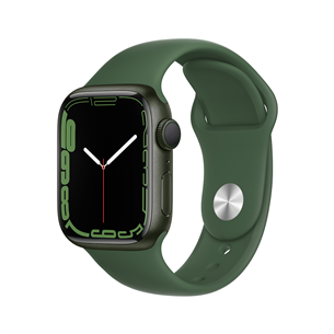 Apple Watch Series 7 GPS, 41 mm, zaļa - Viedpulkstenis