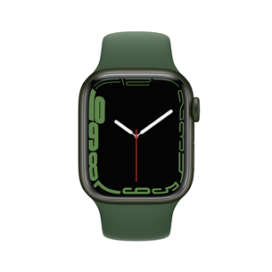 Apple Watch Series 7 GPS, 41 mm, zaļa - Viedpulkstenis