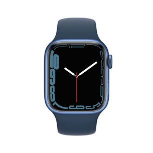 Apple Watch Series 7 GPS, 41 мм, Blue, Regular - Смарт-часы