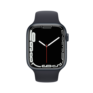 Apple Watch Series 7 GPS, 45 мм, Midnight, Regular - Смарт-часы