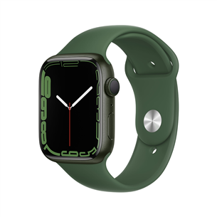 Apple Watch Series 7 GPS, 45 мм, Green, Regular - Смарт-часы MKN73EL/A