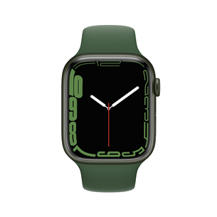 Apple Watch Series 7 GPS, 45 мм, Green, Regular - Смарт-часы