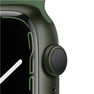 Apple Watch Series 7 GPS, 45 mm, zaļa - Viedpulkstenis
