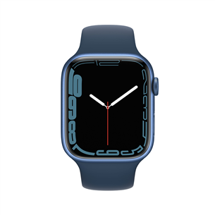Apple Watch Series 7 GPS, 45 mm, zila - Viedpulkstenis