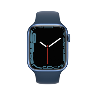 Apple Watch Series 7 GPS, 45 мм, Blue, Regular - Смарт-часы