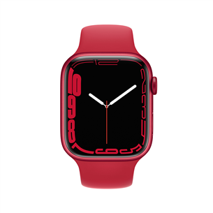 Apple Watch Series 7 GPS, 45 mm, (PRODUCT)RED - Viedpulkstenis