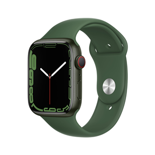 Apple Watch Series 7 GPS + Cellular, 45 mm, zaļa - Viedpulkstenis MKJR3EL/A