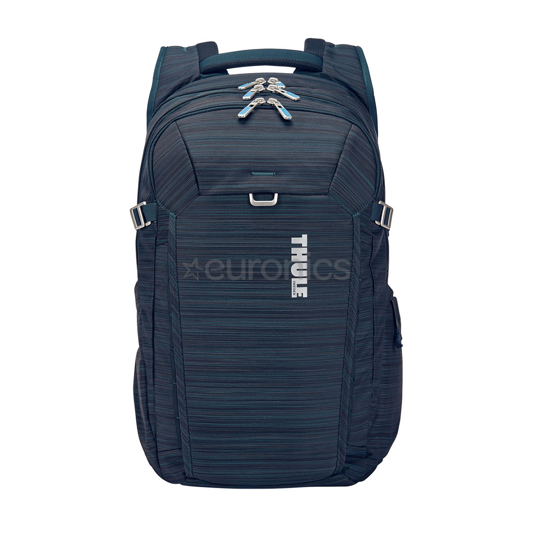 Thule Construct, 15.6'', 28 L, melna/tumši zila - Mugursoma portatīvajam datoram