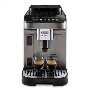 DeLonghi Magnifica EVO, melna/titāna - Kafijas automāts