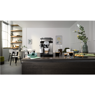 DeLonghi Magnifica EVO, melna/titāna - Kafijas automāts