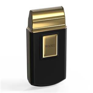 Wahl, black/gold - Travel shaver