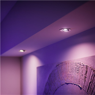 Philips Hue White and Color Ambiance Bluetooth, GU10, balta - Viedā spuldze