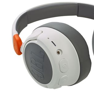 JBL JR 460, white/gray - On-ear Wireless Headphones