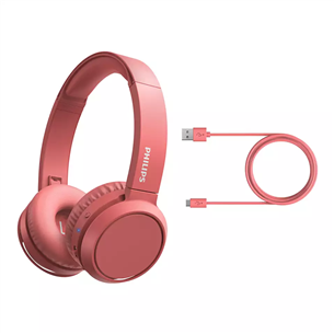 Philips TAH-4205, red - On-ear Wireless Headphones