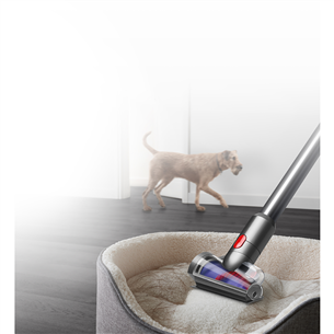 Dyson V12 Slim Absolute, pelēka - Bezvadu putekļu sūcējs