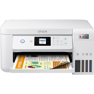 Epson EcoTank L4266, WiFi, дуплекс, белый - Многофункциональный цветной струйный принтер