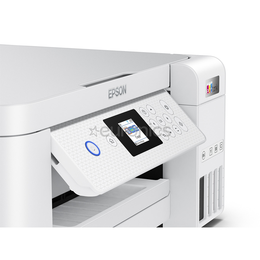 Epson EcoTank L4266, WiFi, дуплекс, белый - Многофункциональный цветной струйный принтер
