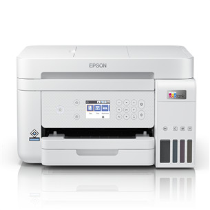 Epson L6276, WiFi, LAN, дуплекс, белый - Многофункциональный цветной струйный принтер