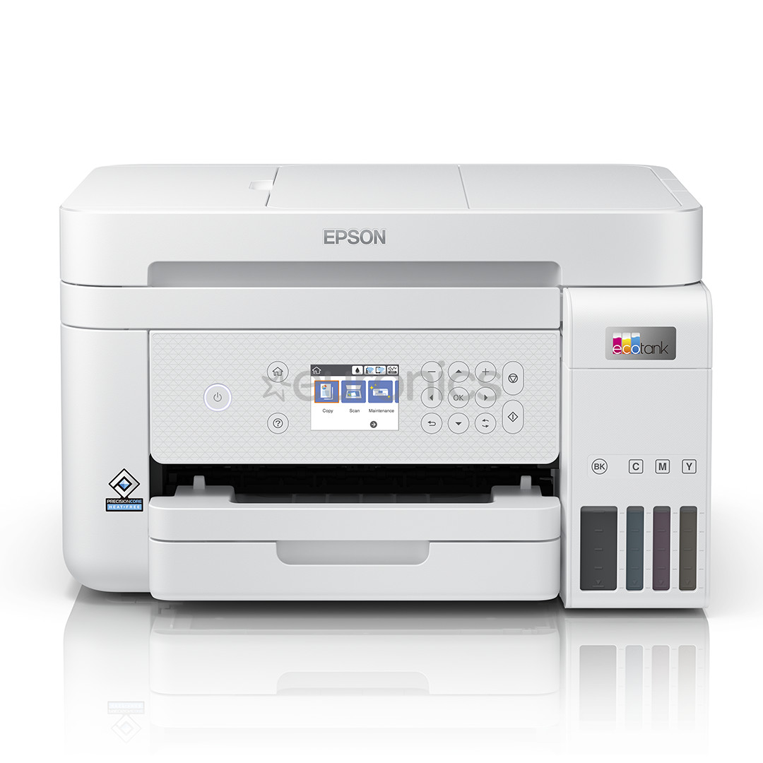 Epson L6276, WiFi, LAN, дуплекс, белый - Многофункциональный цветной струйный принтер