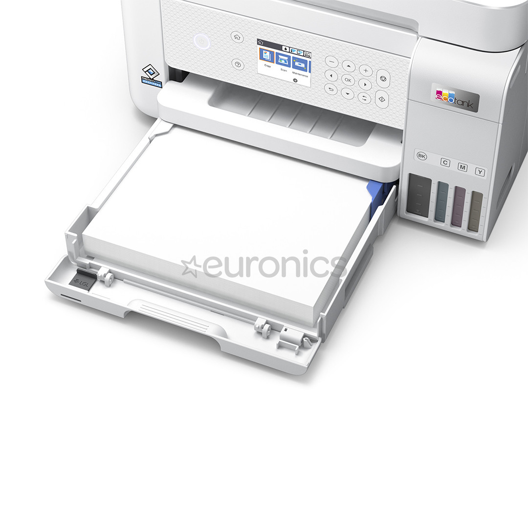 Epson L6276, WiFi, LAN, дуплекс, белый - Многофункциональный цветной струйный принтер