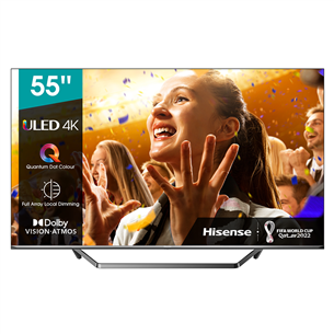 55'' Ultra HD 4K televizors, Hisense