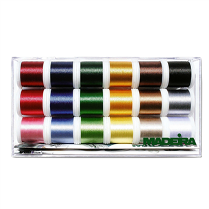 Embroidery threads Madeira 18 pcs