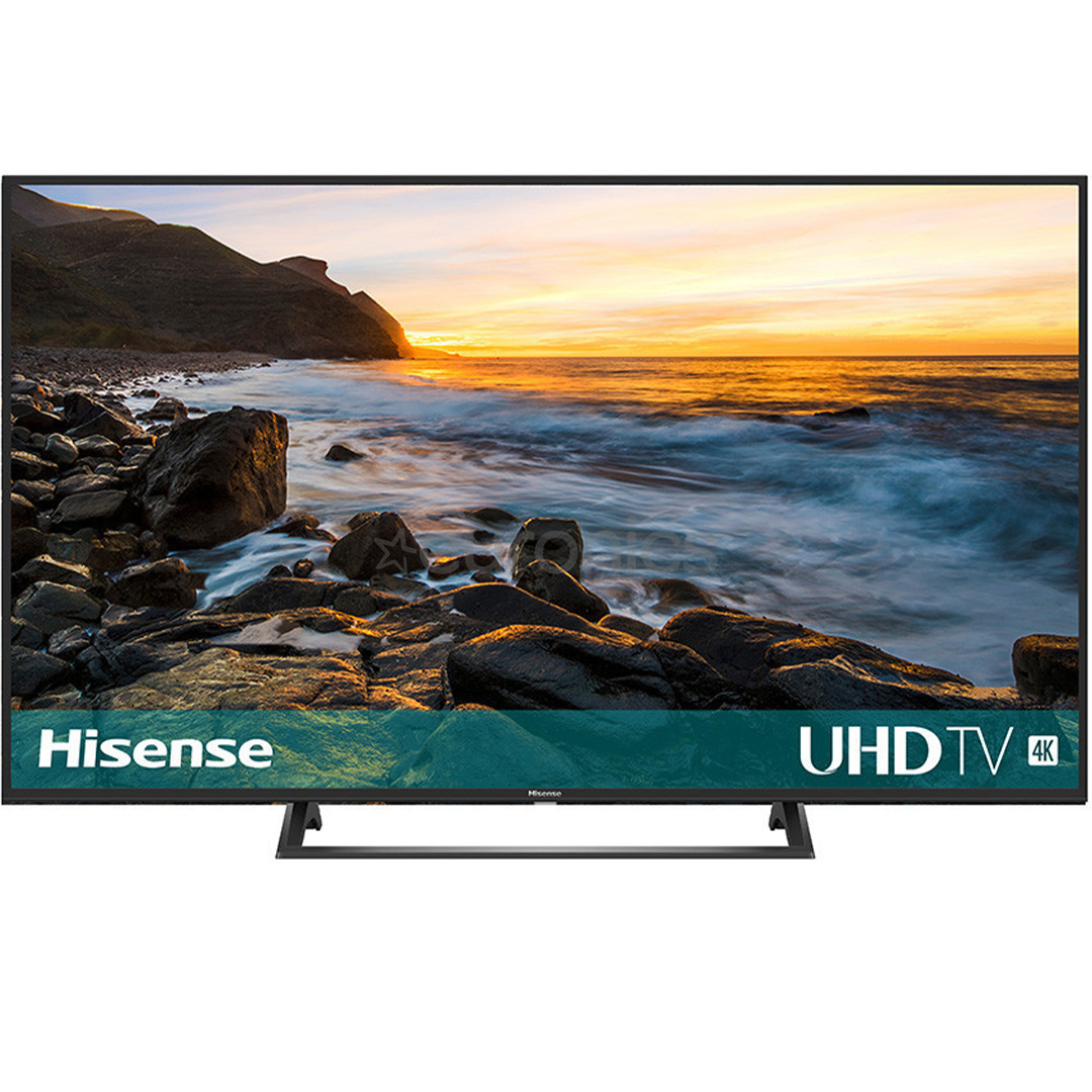 Hisense LCD 4K UHD, 43'', centra statīvs, melna - Televizors