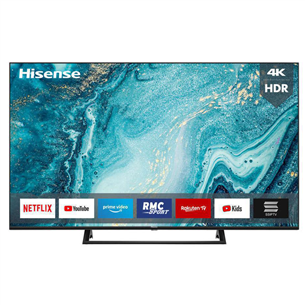 Hisense LCD 4K UHD, 50'', central stand, black - TV