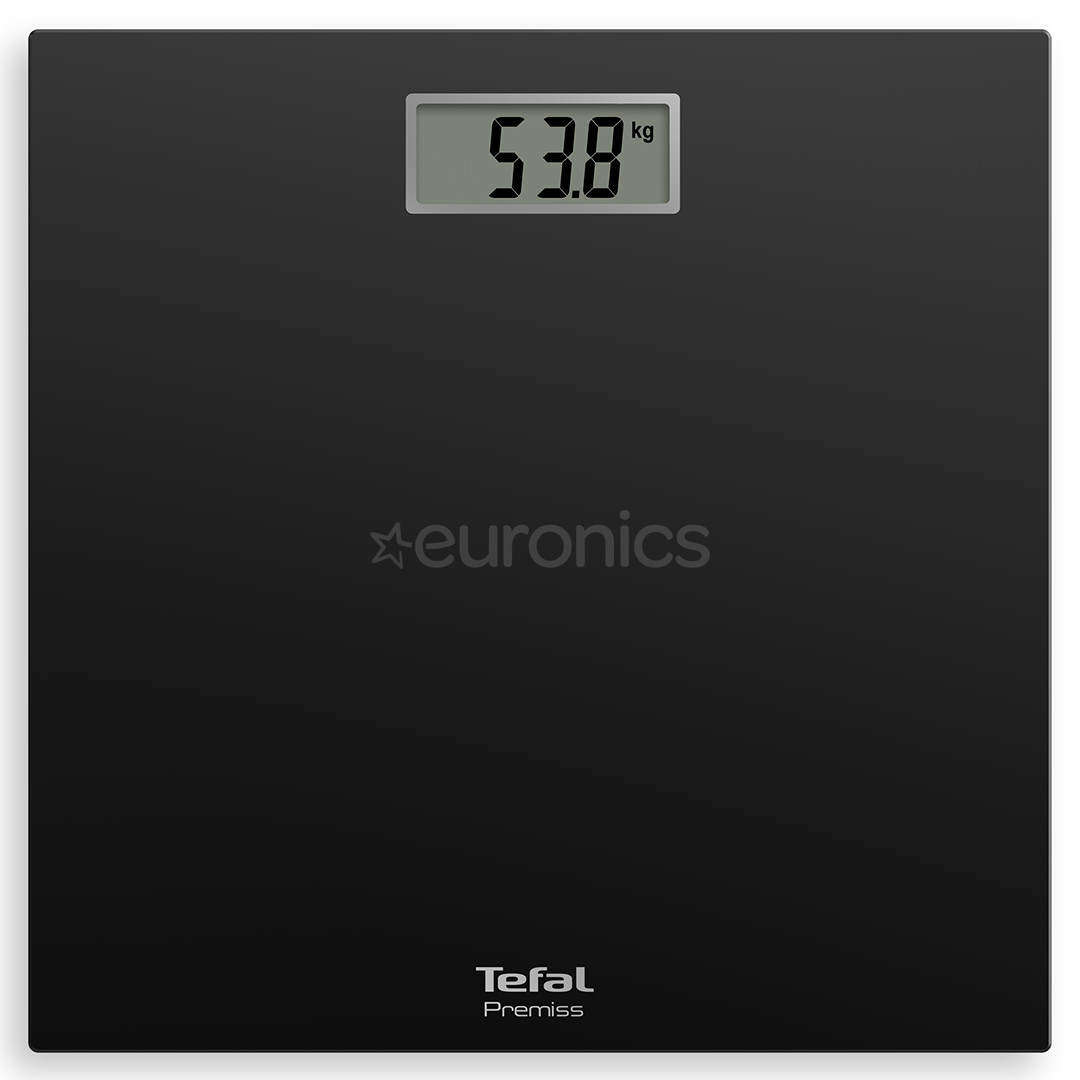 Tefal Premiss, up to 150 kg, black - Bathroom scale