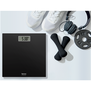 Tefal Premiss, up to 150 kg, black - Bathroom scale