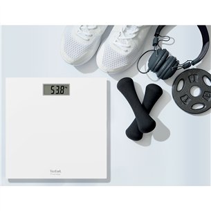 Tefal Premiss, up to 150 kg, white - Bathroom scale