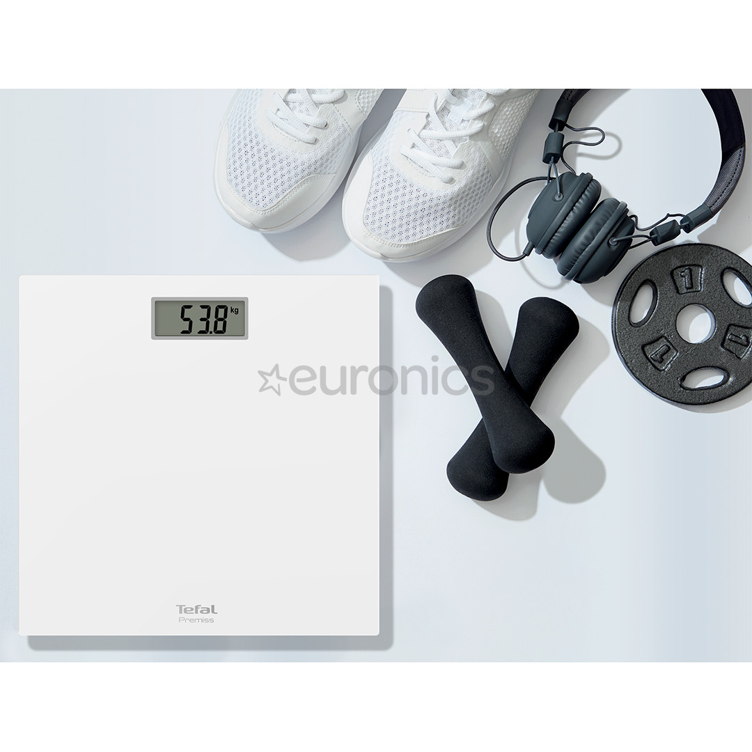 Tefal Premiss, līdz 150 kg, balta - Elektroniskie svari