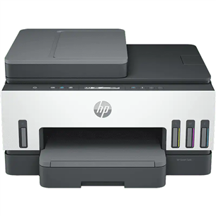 HP Smart Tank 750, BT, WiFi, LAN, duplex, white/gray - Multifunctional Color Inkjet Printer