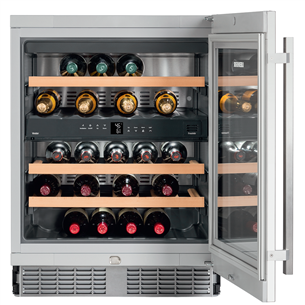 Liebherr Vinidor, 34 bottles, height 83 cm, inox - Wine Cooler