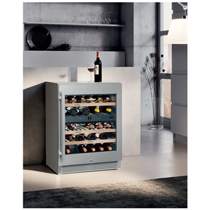 Liebherr Vinidor, 34 bottles, height 83 cm, inox - Wine Cooler