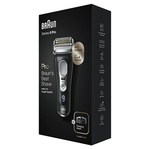 Braun Series 9 Pro Wet & Dry, black/silver - Shaver