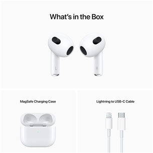 Apple AirPods 3 with MagSafe Charging Case - Bezvadu austiņas