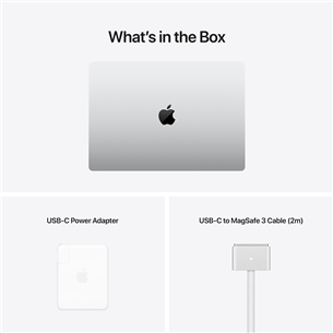 Apple MacBook Pro 16" (2021),  M1 Pro 10C/16C, 16 GB, 1 TB, ENG, silver - Notebook