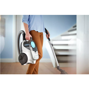 Philips 2000, 850 W, bagless, white/grey/blue - Vacuum cleaner