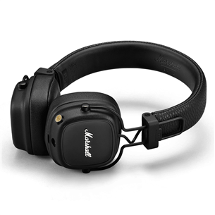 Marshall Major IV, black - On-ear Wireless Headphones