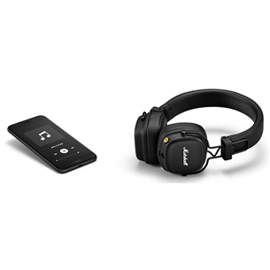 Marshall Major IV, black - On-ear Wireless Headphones