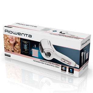 Rowenta So Curls Premium Care, 170-230°C, белый - Автоматические щипцы для завивки