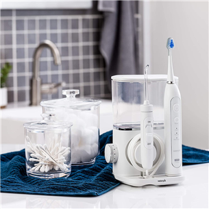 Waterpik Complete Care 9.0, balta - Zobu starpu tīrītājs + elektriskā zobu birste