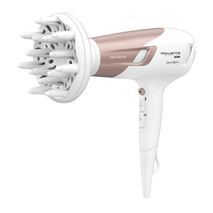 Rowenta Studio Dry Glow, 2100 W, white/pink - Hair dryer