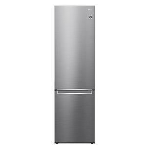 LG, NatureFRESH, internal display, 384 L, height 203, silver - Refrigerator GBB62PZGGN.APZQEUR